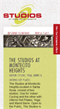 Mobile Screenshot of montecitoheightsstudios.com