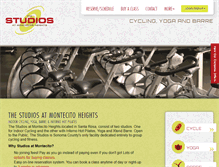 Tablet Screenshot of montecitoheightsstudios.com